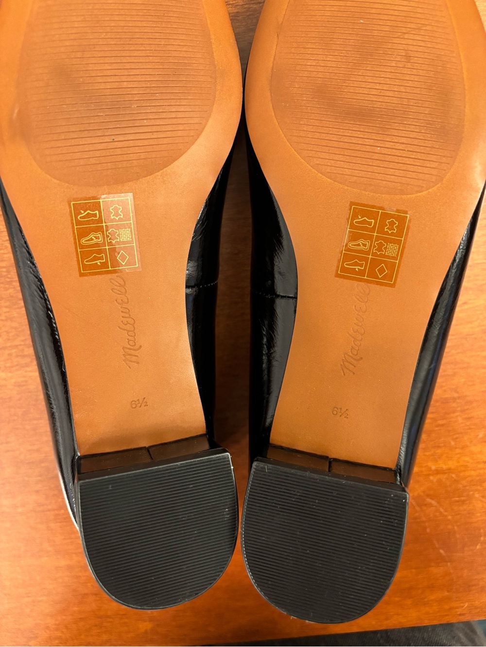 Madewell Greta Pump in black patent leather, 6.5, NIB - Picture 6 of 6